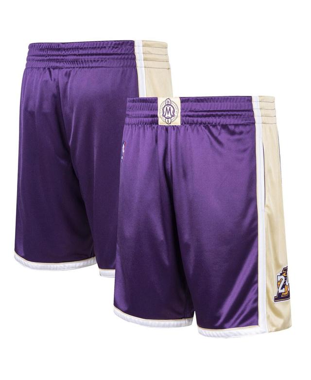 Mens Mitchell & Ness Kobe Bryant Purple Los Angeles Lakers Hall of Fame Class of 2020 Authentic Hardwood Classics Shorts Product Image