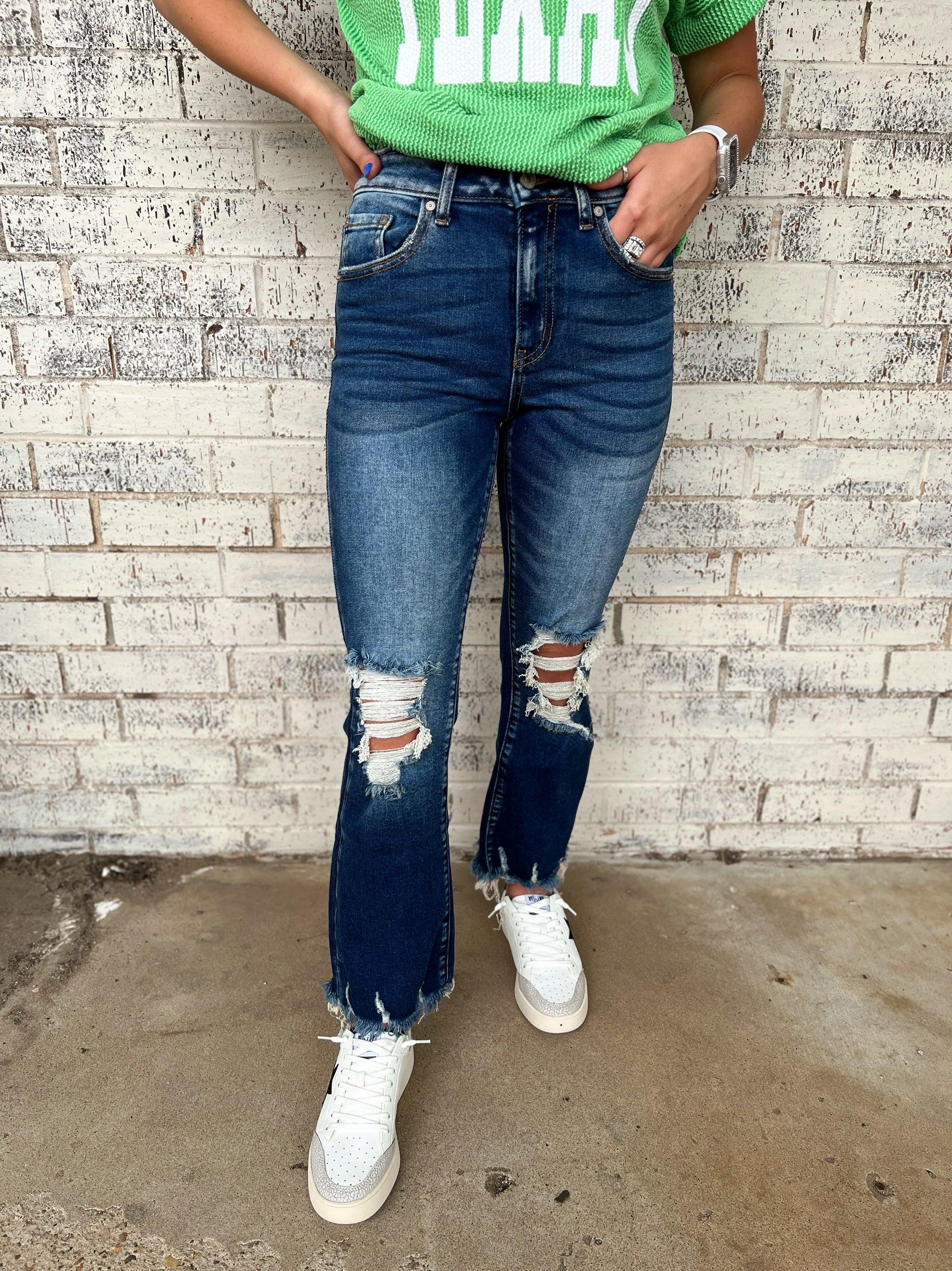 Rough and Tumble Distressed Jeans Product Image