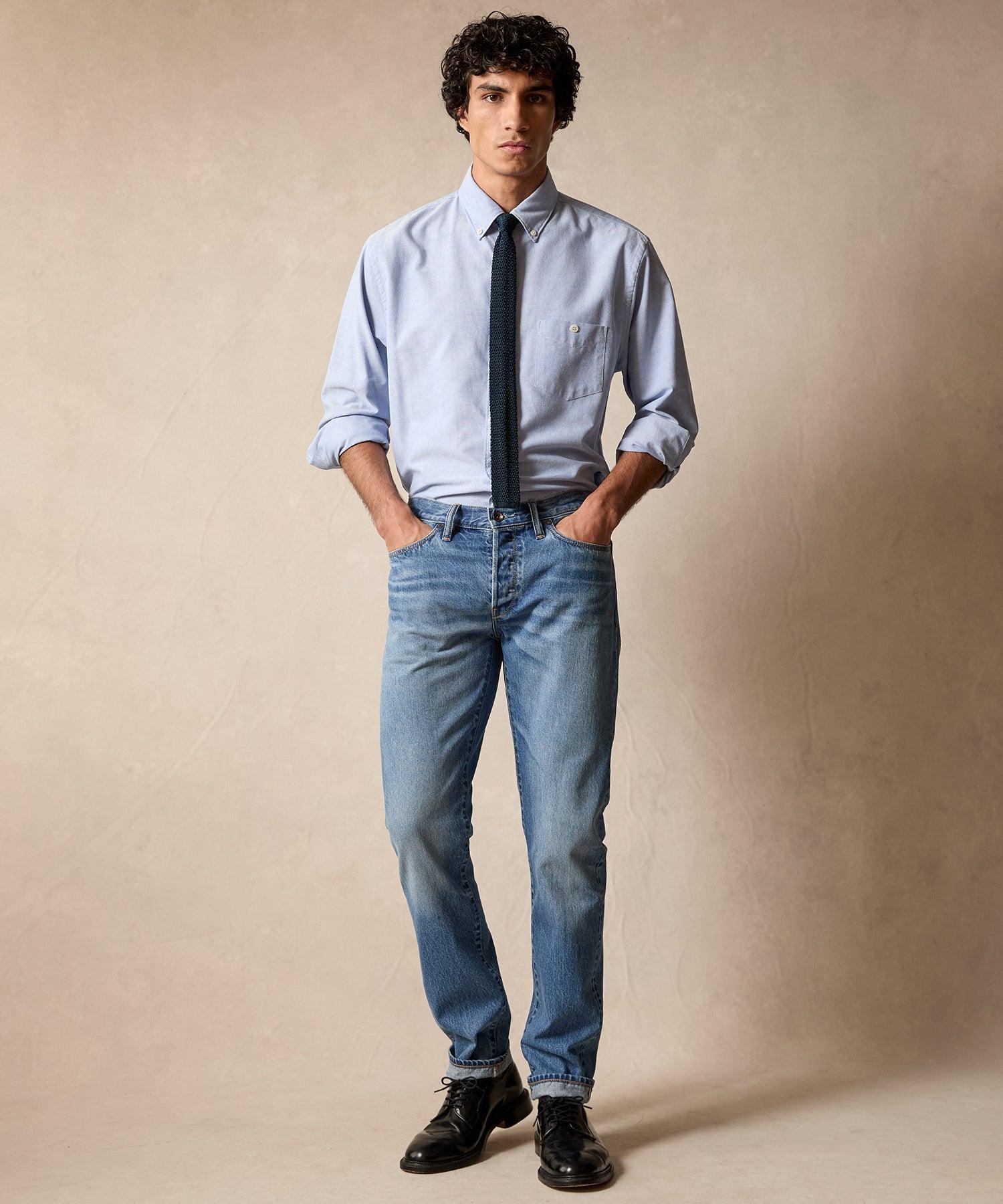 Slim Selvedge Jean in Ames Wash product image