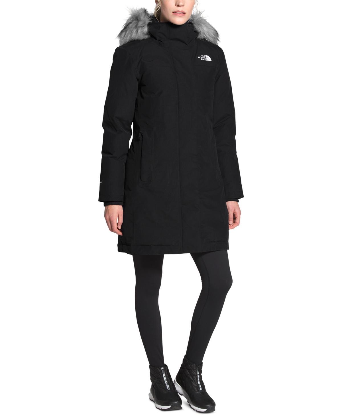 The North Face Womens Arctic Faux Fur Trim Hooded Parka Product Image