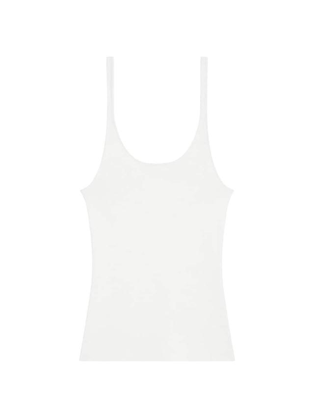 Womens Crepe Scoopneck Tank Product Image