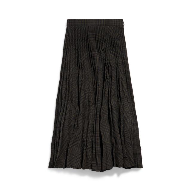 creased pleated skirt Product Image