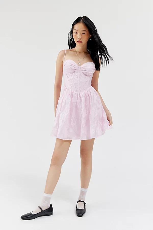 Kiss The Sky Rush Underwire Mini Dress Womens at Urban Outfitters Product Image