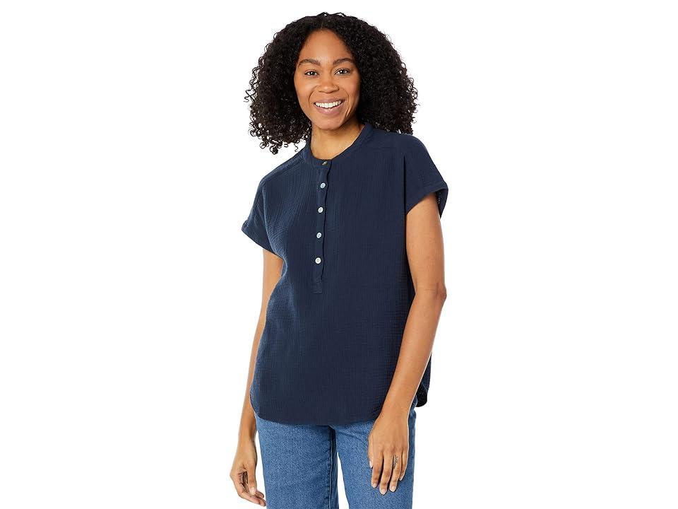 Faherty Dream Cotton Desmond Top Women's Clothing Product Image