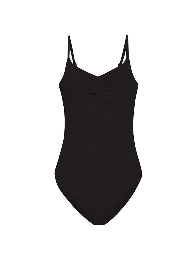 Womens Symi Ruched Long Torso One-Piece Swimsuit Product Image