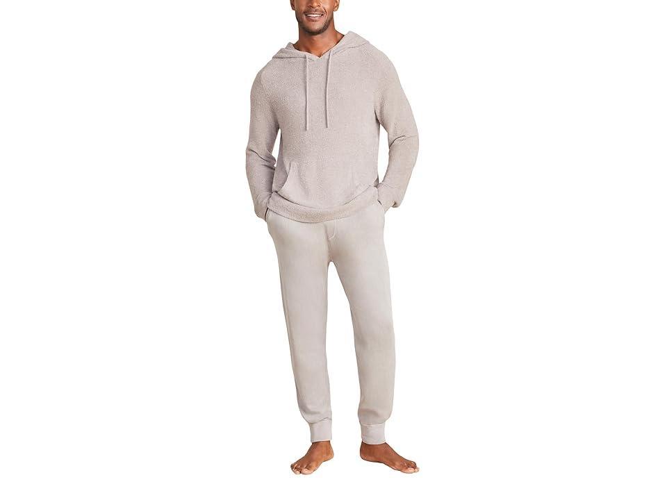 Barefoot Dreams CozyChic Lite(r) Hoodie (Beach Rock) Men's Sweater Product Image