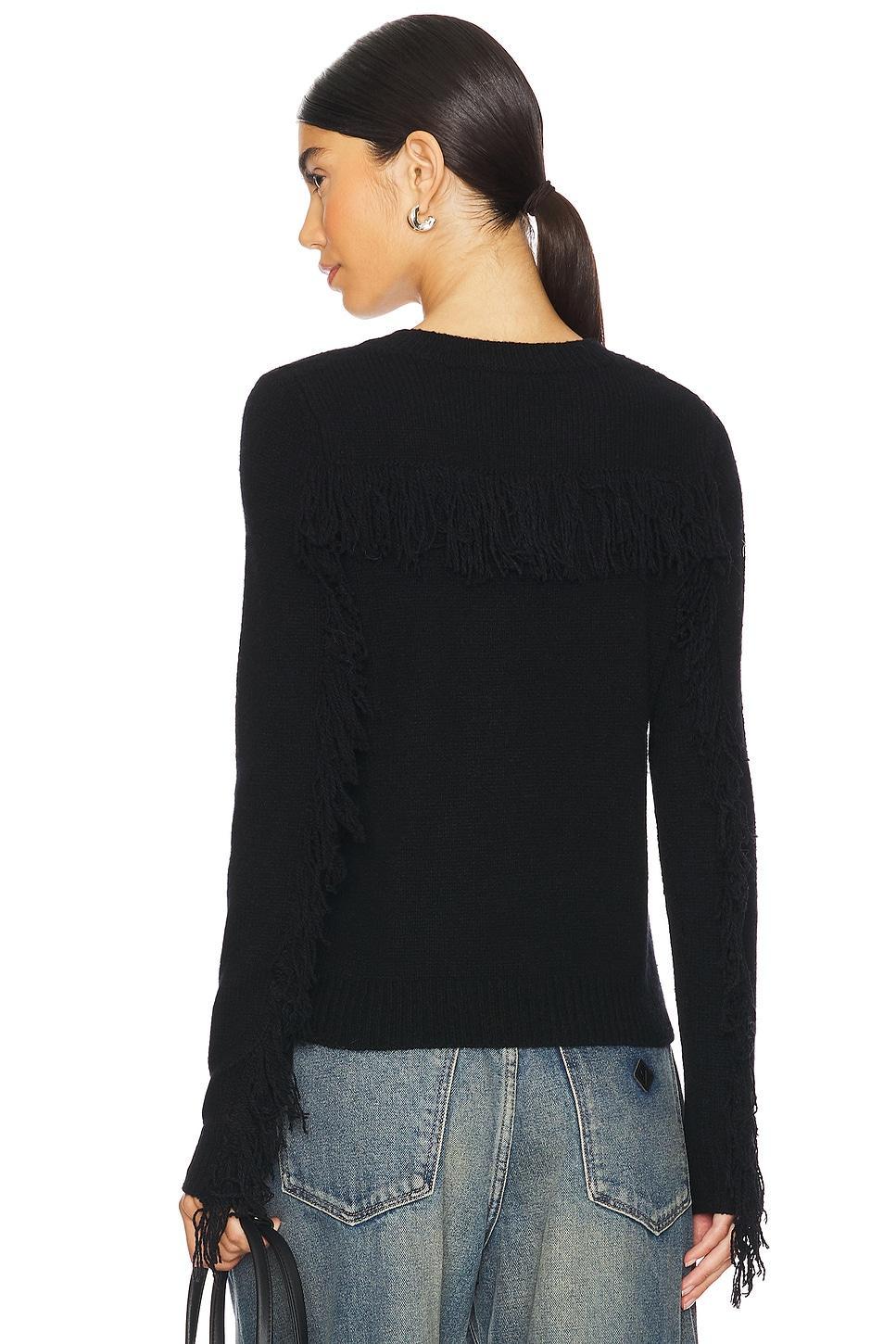 Fringed Crew Autumn Cashmere Product Image