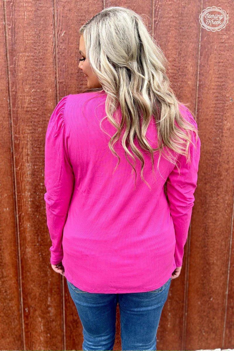 Plus Something Classy Pink Top Product Image