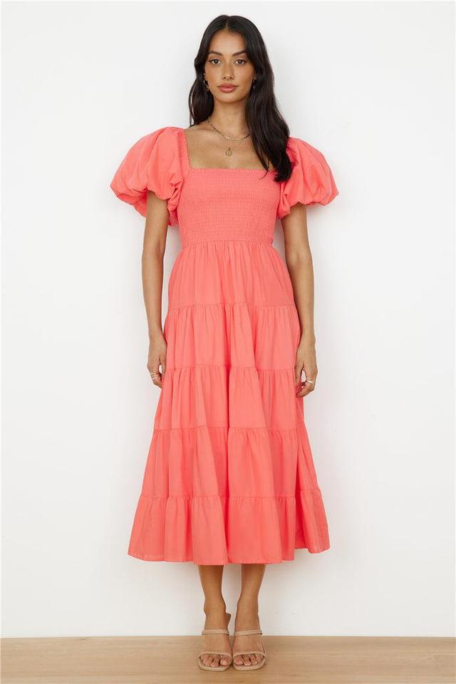 Adela Maxi Dress Orange Product Image