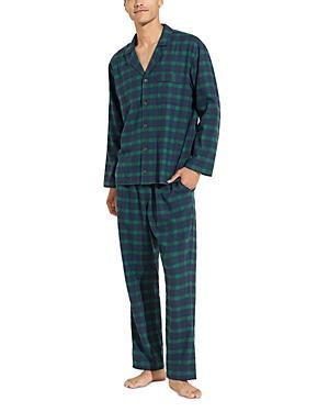 Eberjey 2-Pc. Cotton Brushed Flannel Pajama Set Product Image