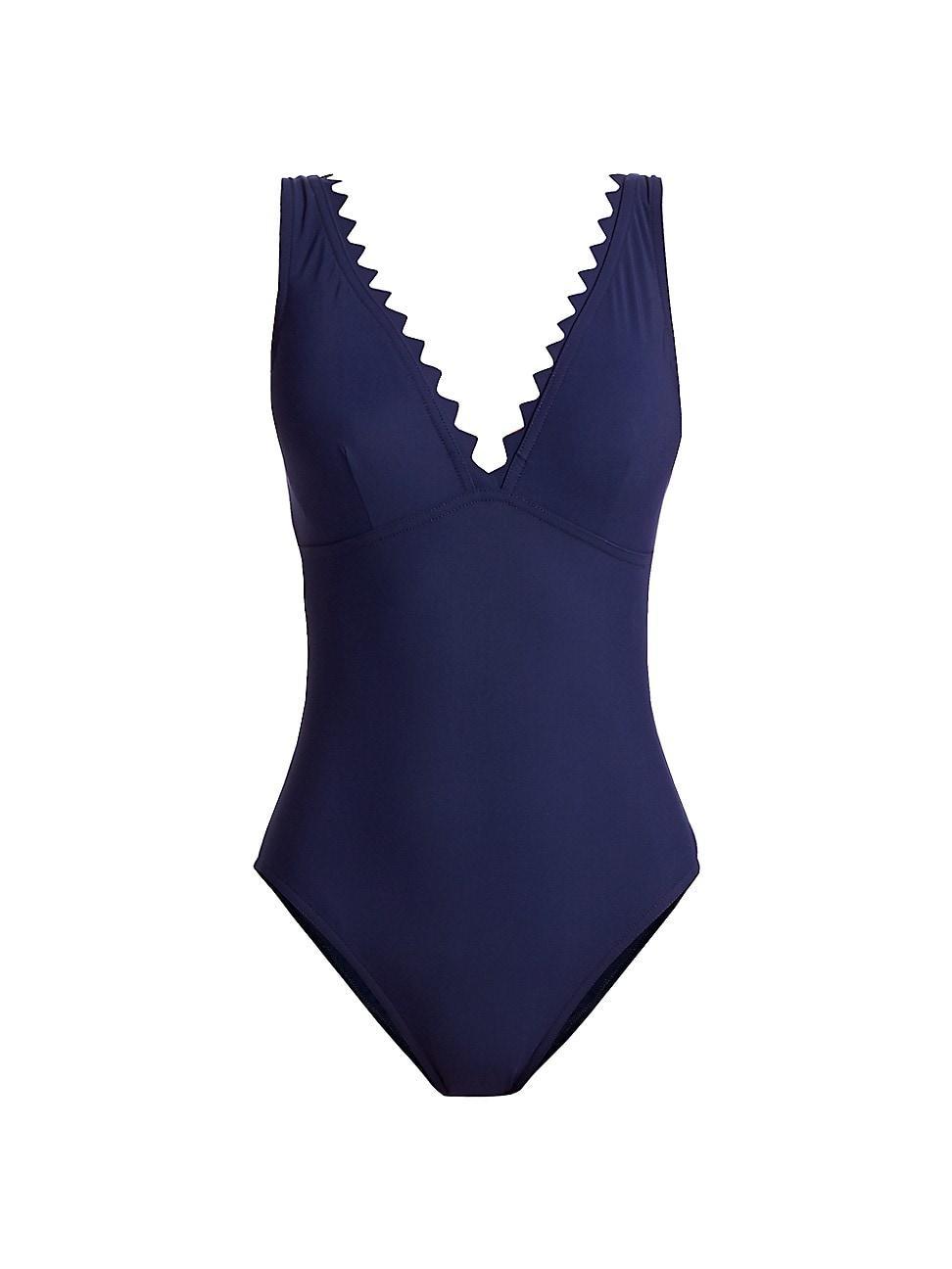 Womens Ines Plunging One-Piece Swimsuit Product Image