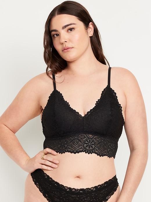 Lace Longline Bralette Product Image