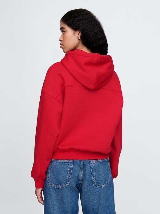 Vintage Soft Cropped Hoodie Product Image