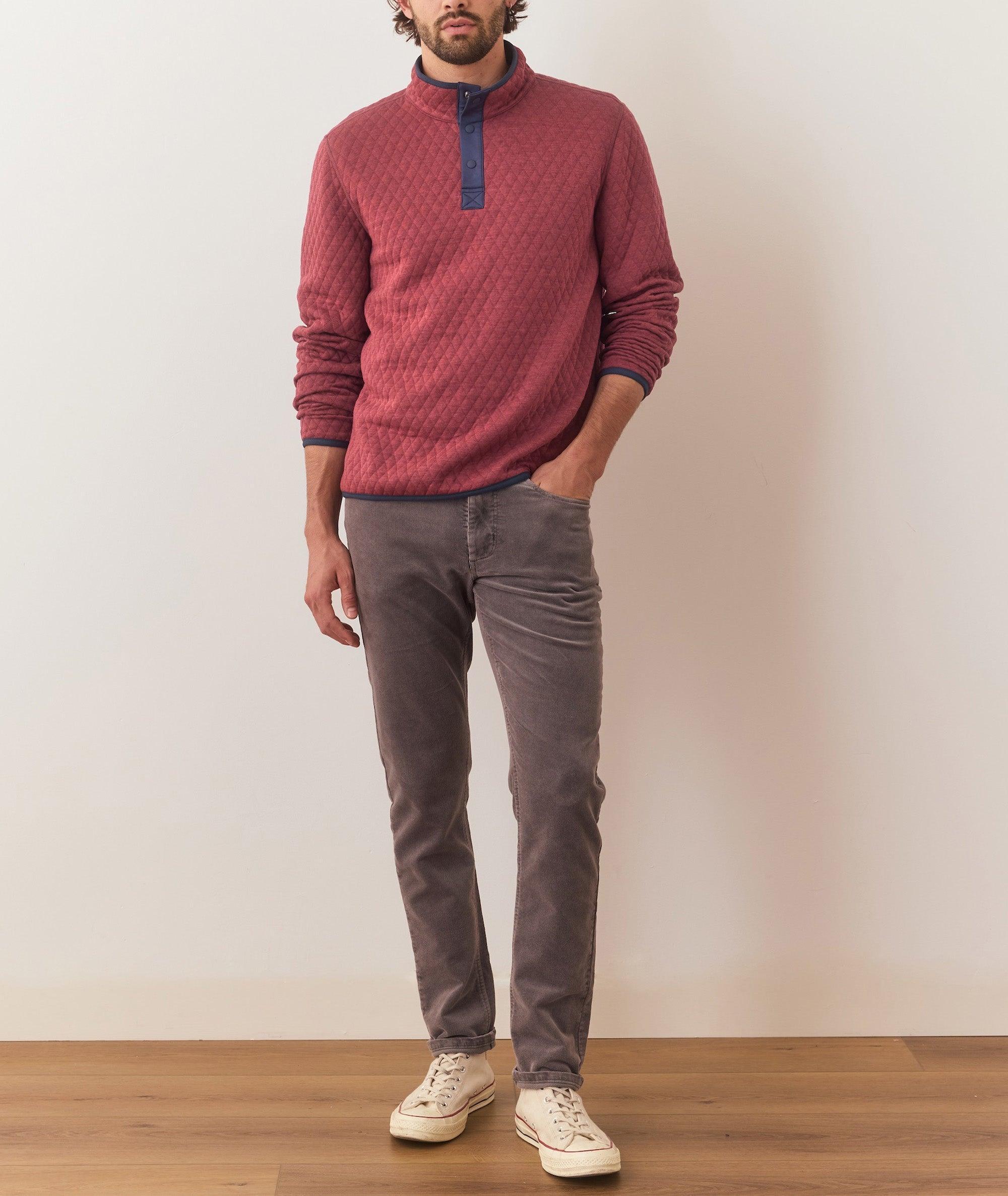 Corbet Quilted Reversible Pullover Product Image