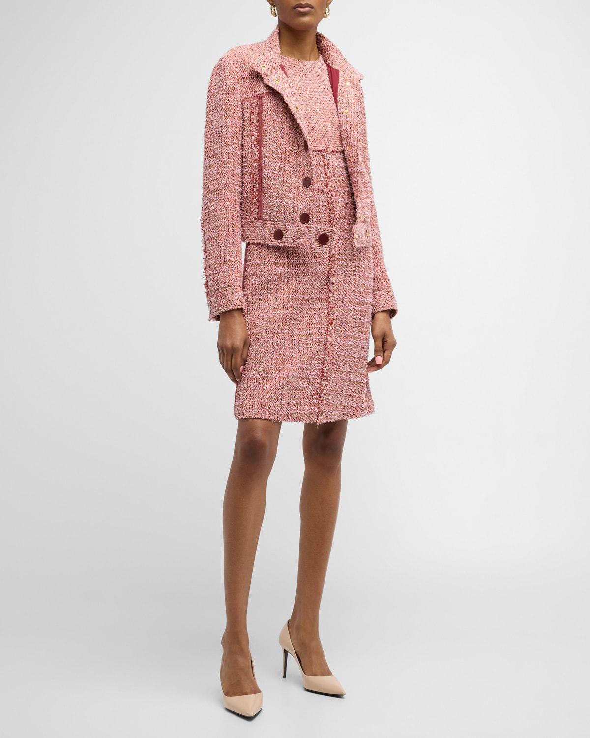 Womens Collection Line Tweed Dress Product Image