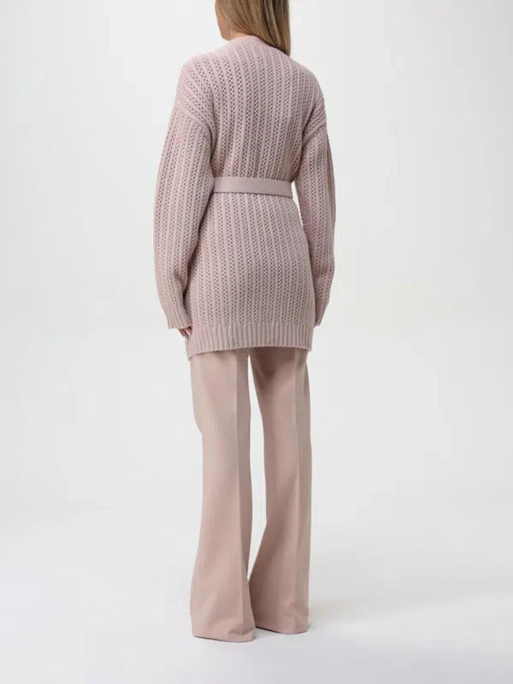 MAX MARA Cardigan  Woman Color Blush Pink In Puder Product Image