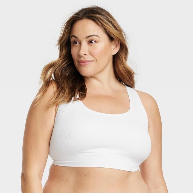 Womens Comfort Bralette - Auden White XXL Product Image