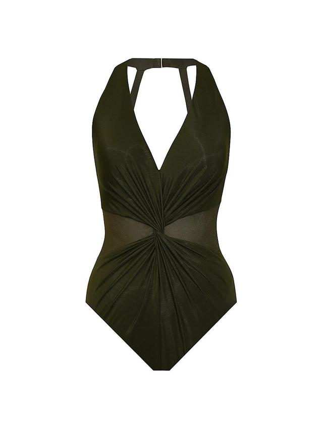 Womens Illusionist Wrapture One-Piece Swimsuit Product Image