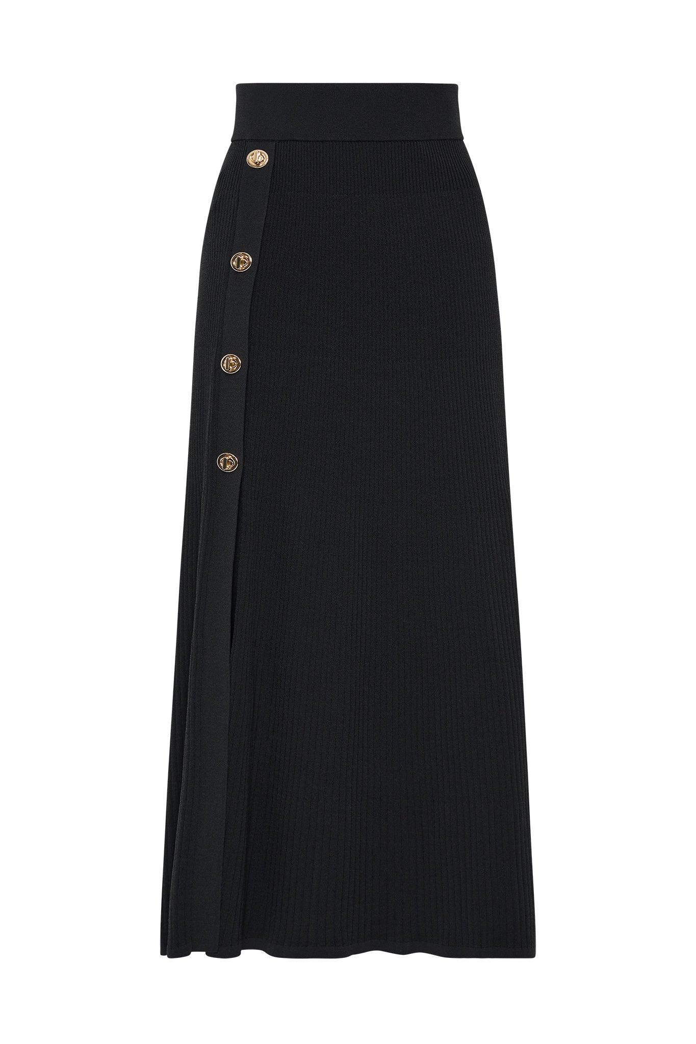 Rossana Knit Midi Skirt Product Image