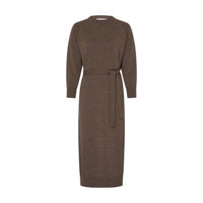 Scrivia Midi Dress - Leisure In Brown product image