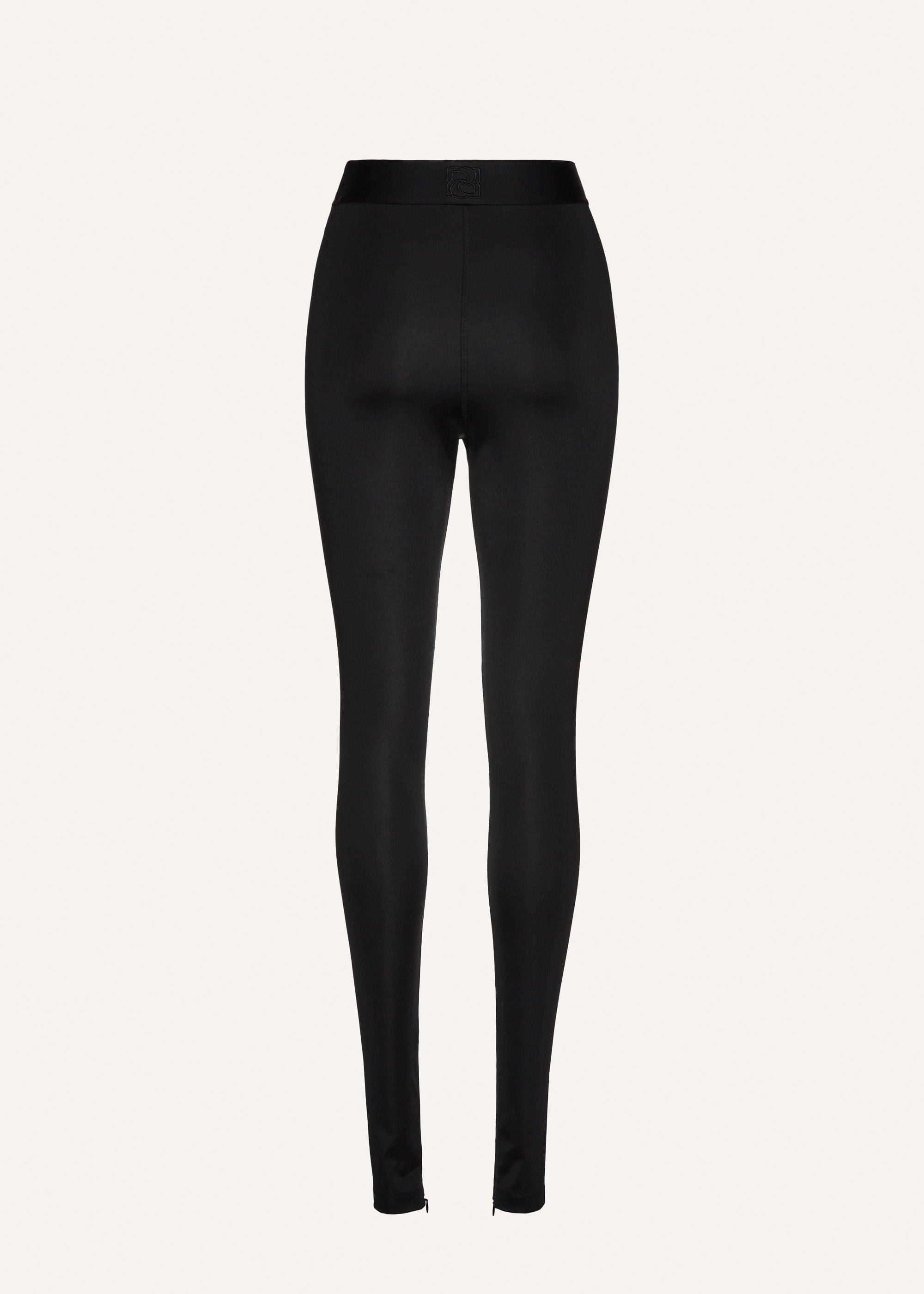 Skinny jersey leggings in black Product Image