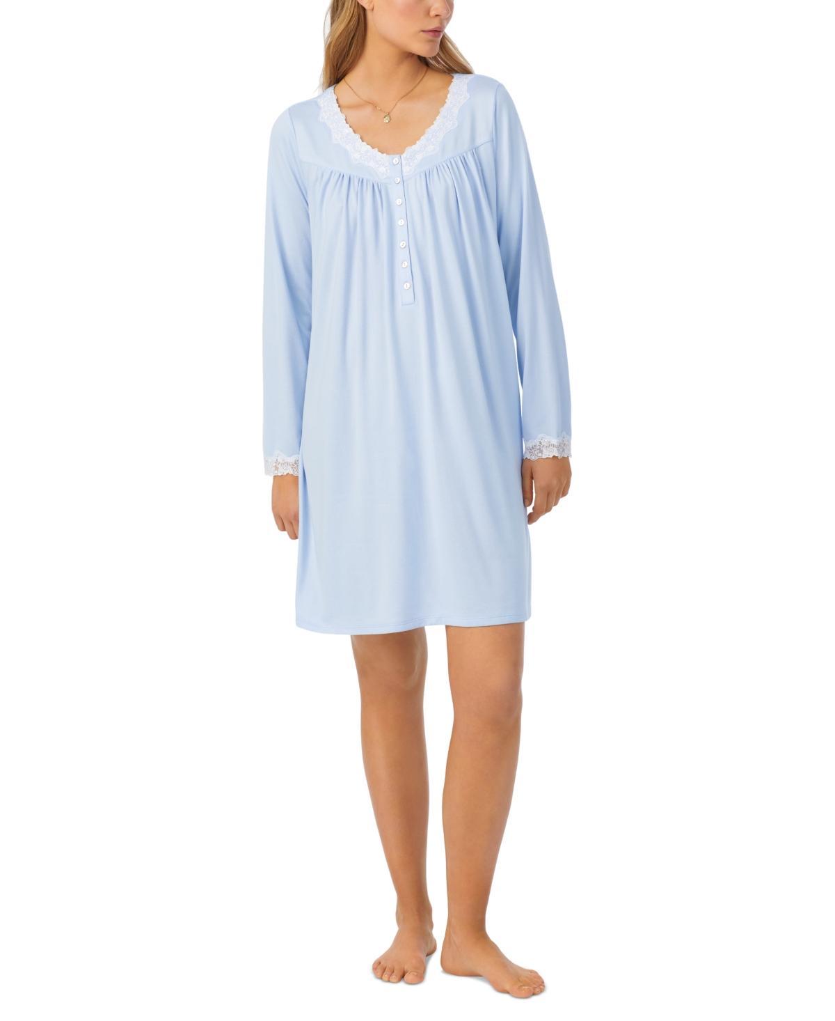 Eileen West Long Sleeve Short Nightgown Product Image