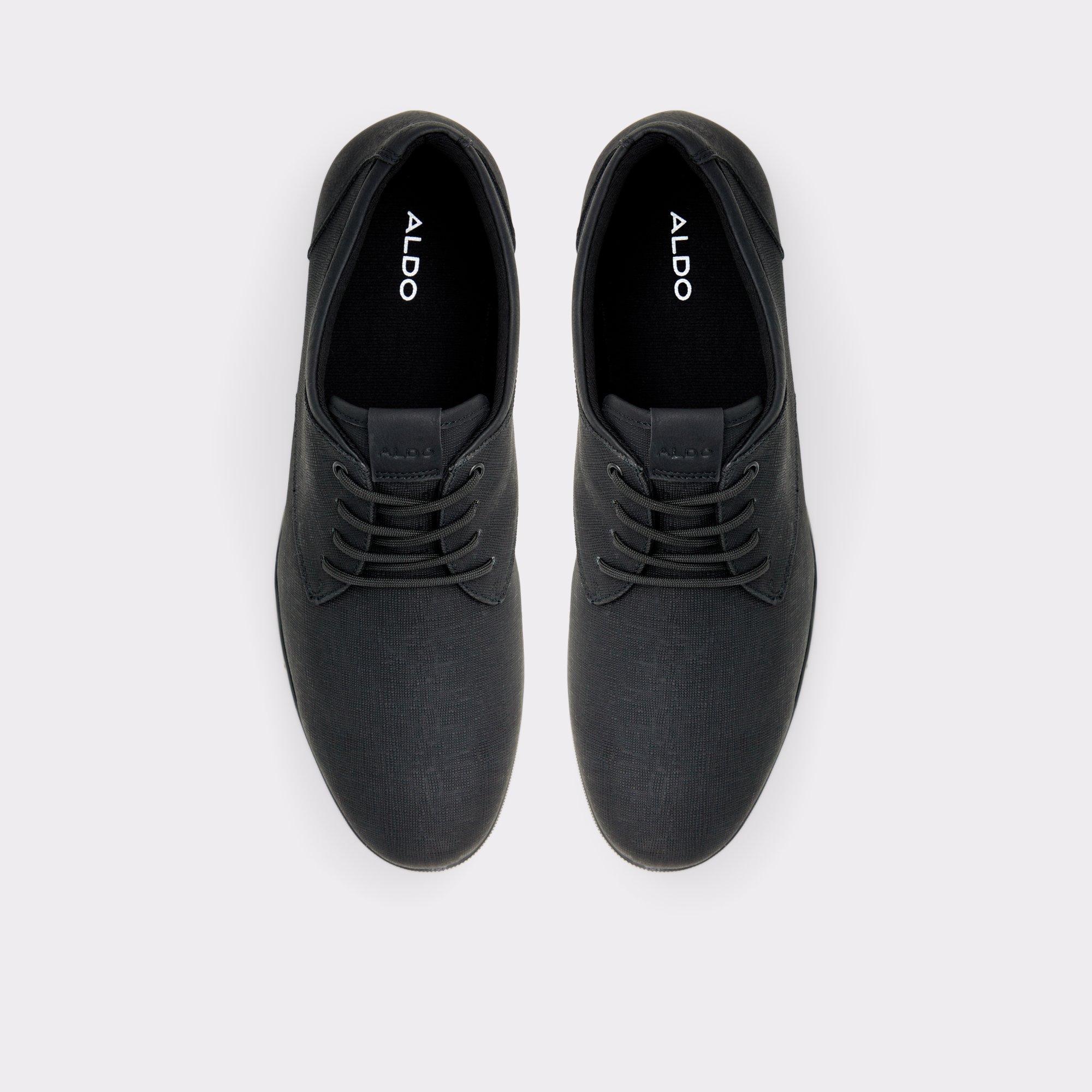 Heron Open Black Synthetic Embossed Men's Sneakers | ALDO US Product Image