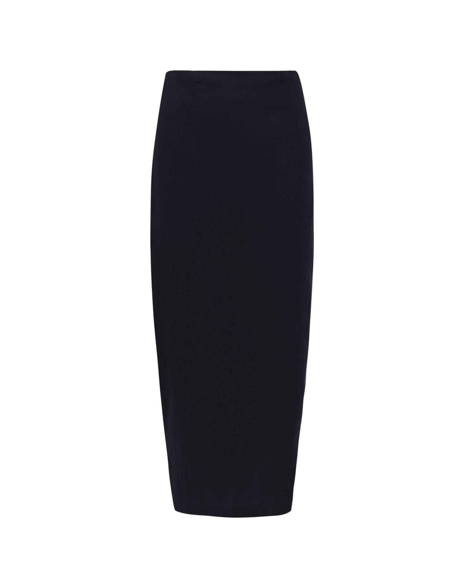 Niara Long Skirt - Black Product Image