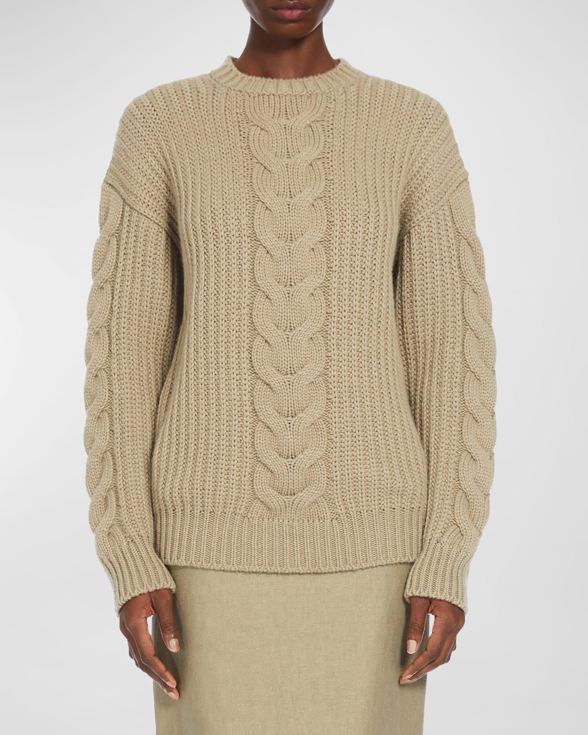 Cable Knit Sweater Product Image