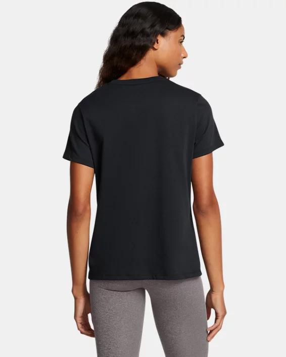 Womens UA Branded Crop Heavyweight Short Sleeve Product Image