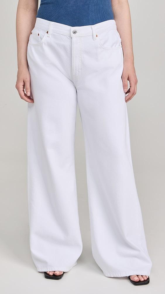 RE/DONE Mid Rise Palazzo Jeans | Shopbop Product Image