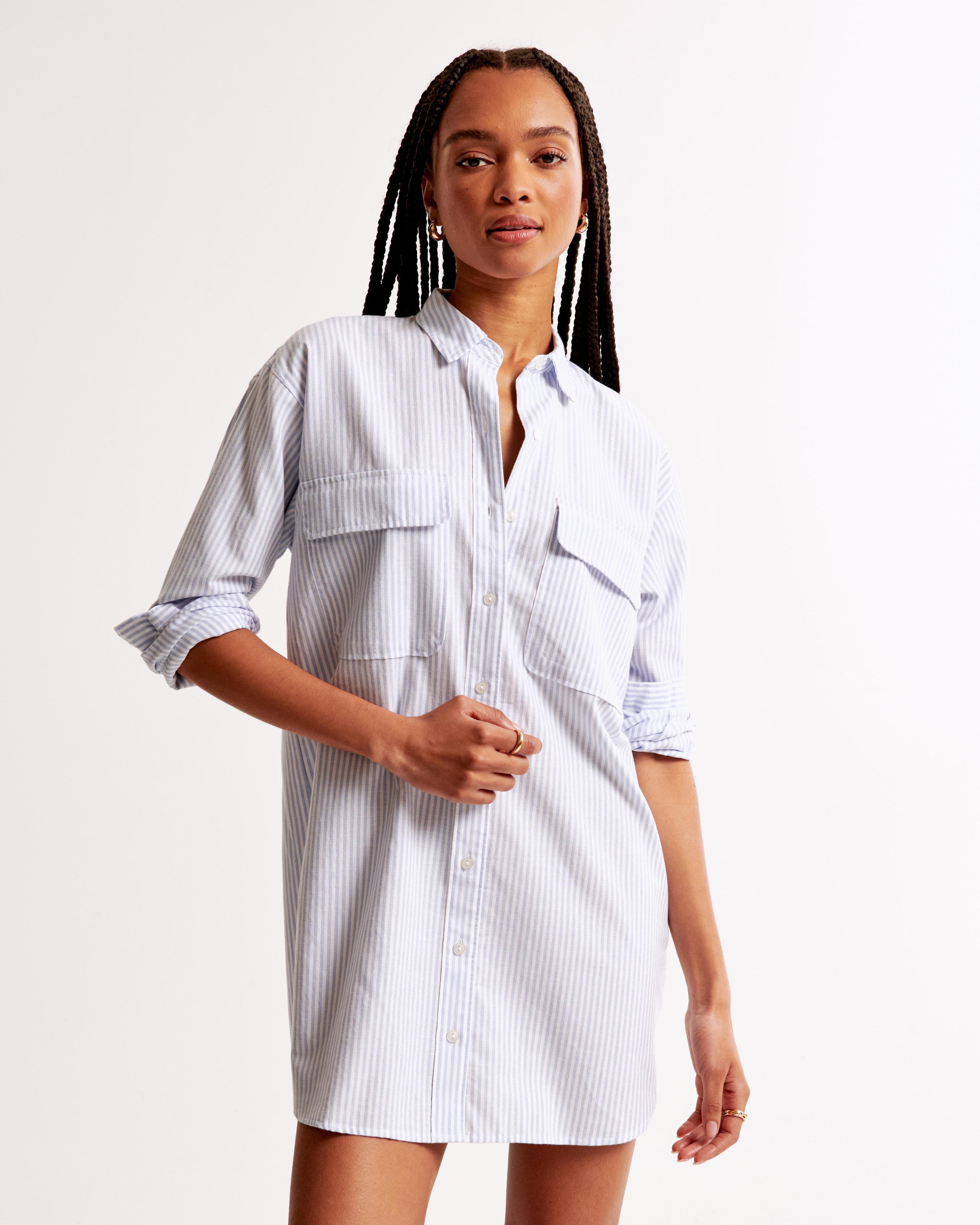 Oxford Mini Shirt Dress product image