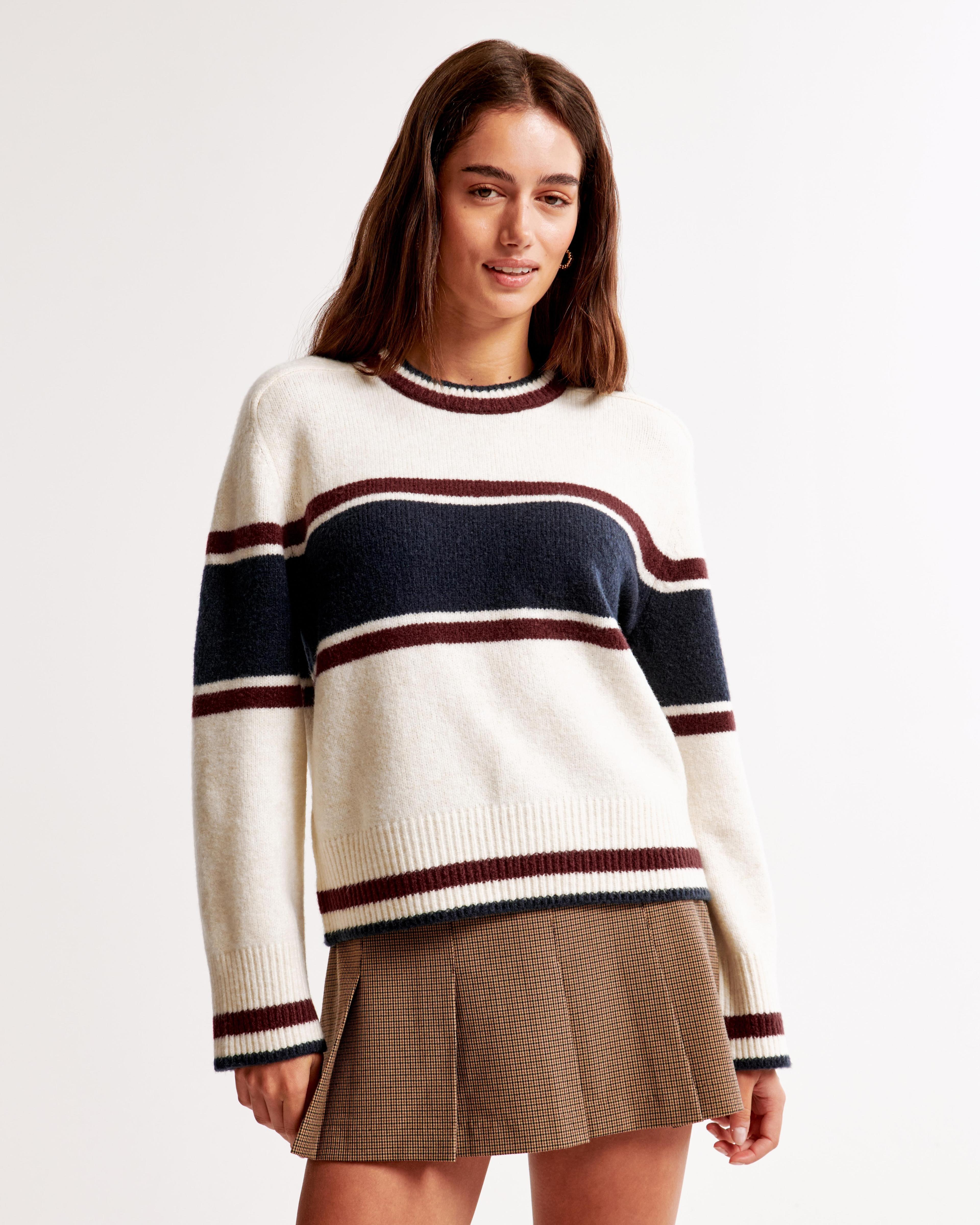 The A&F Madeline Crew Sweater Product Image