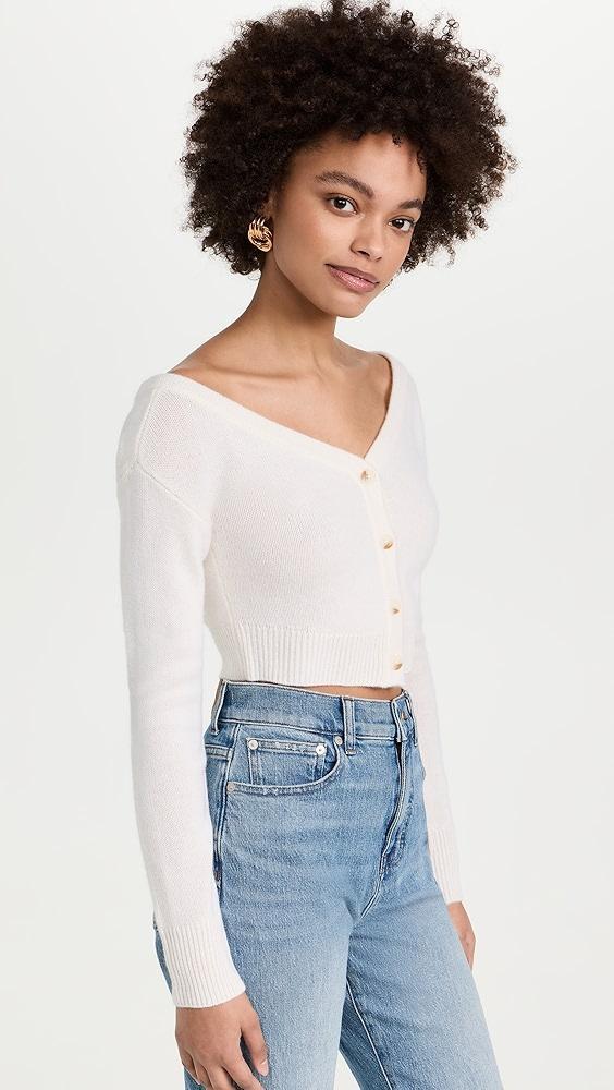 Reformation Millie Off Shoulder Cardigan | Shopbop Product Image