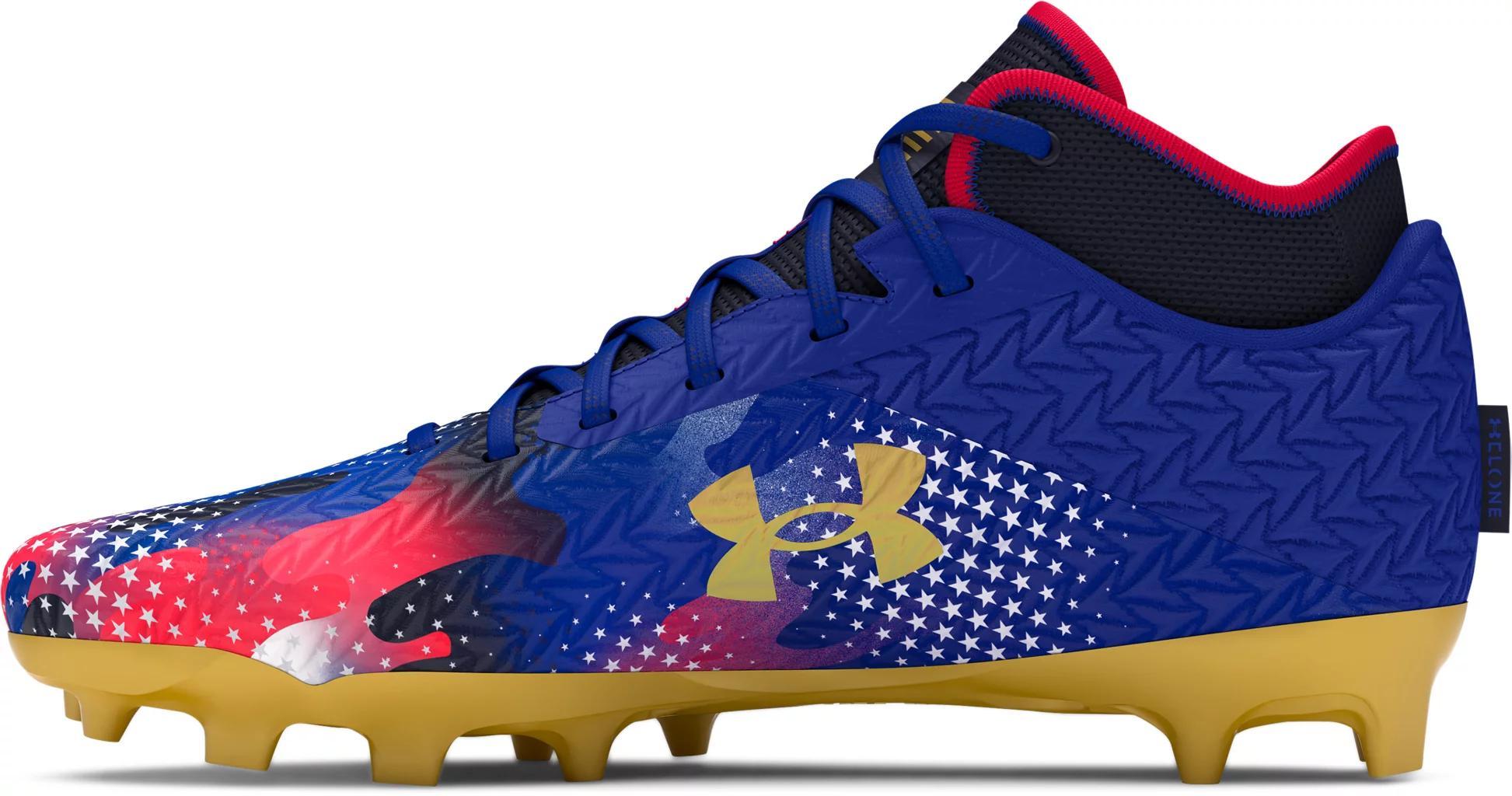 Men's UA Spotlight 4 MC USA Football Cleats Product Image