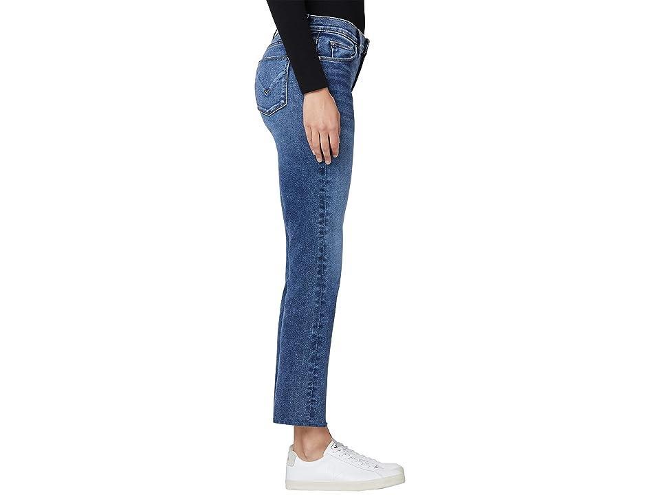 Womens Nico Mid-Rise Straight-Leg Jeans Product Image