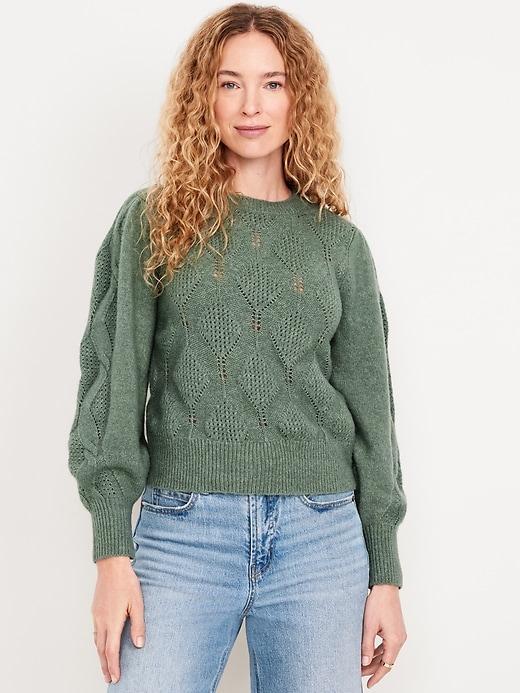 Pointelle Sweater Product Image