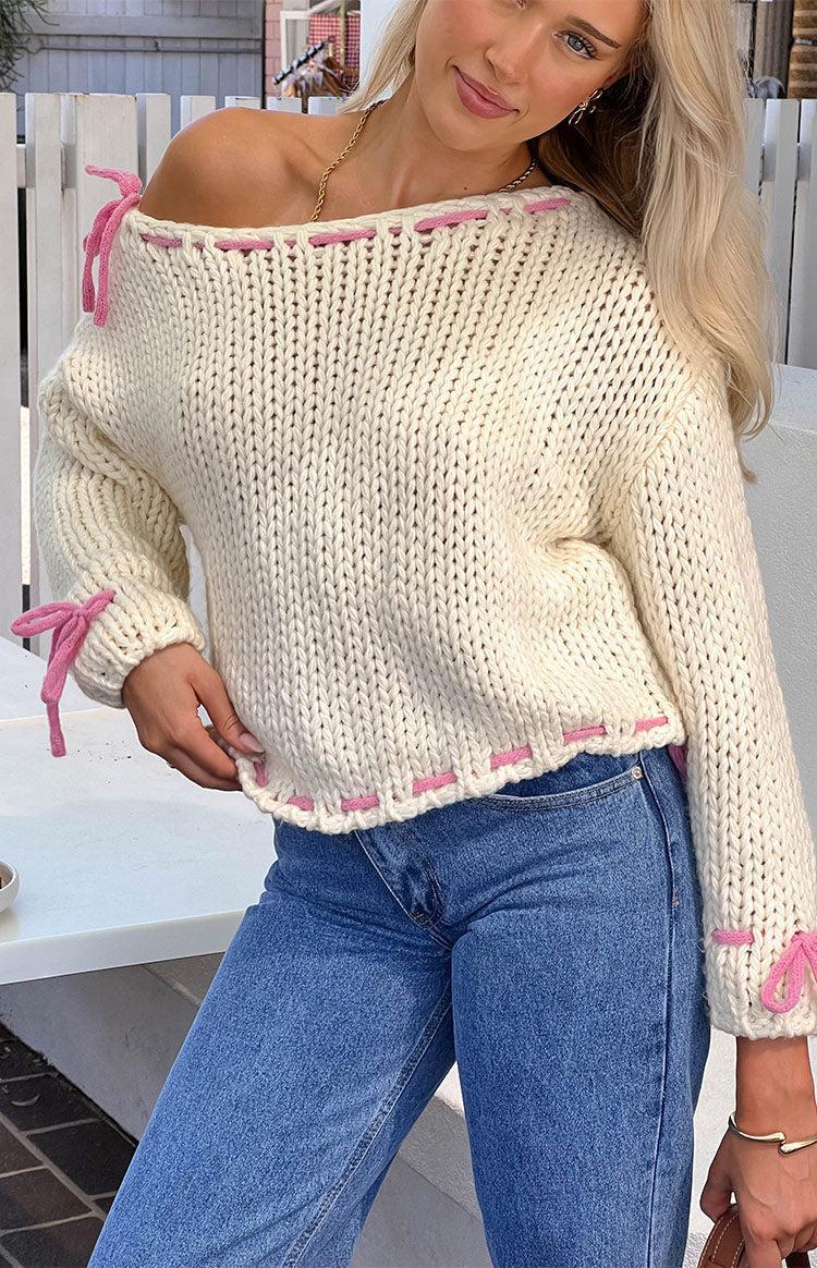 Bea Cream Sweater Product Image