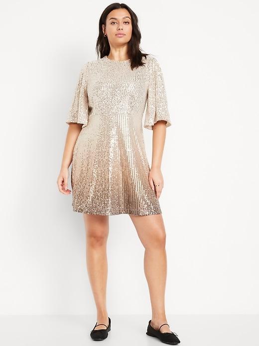 Sequin Mini Dress Product Image