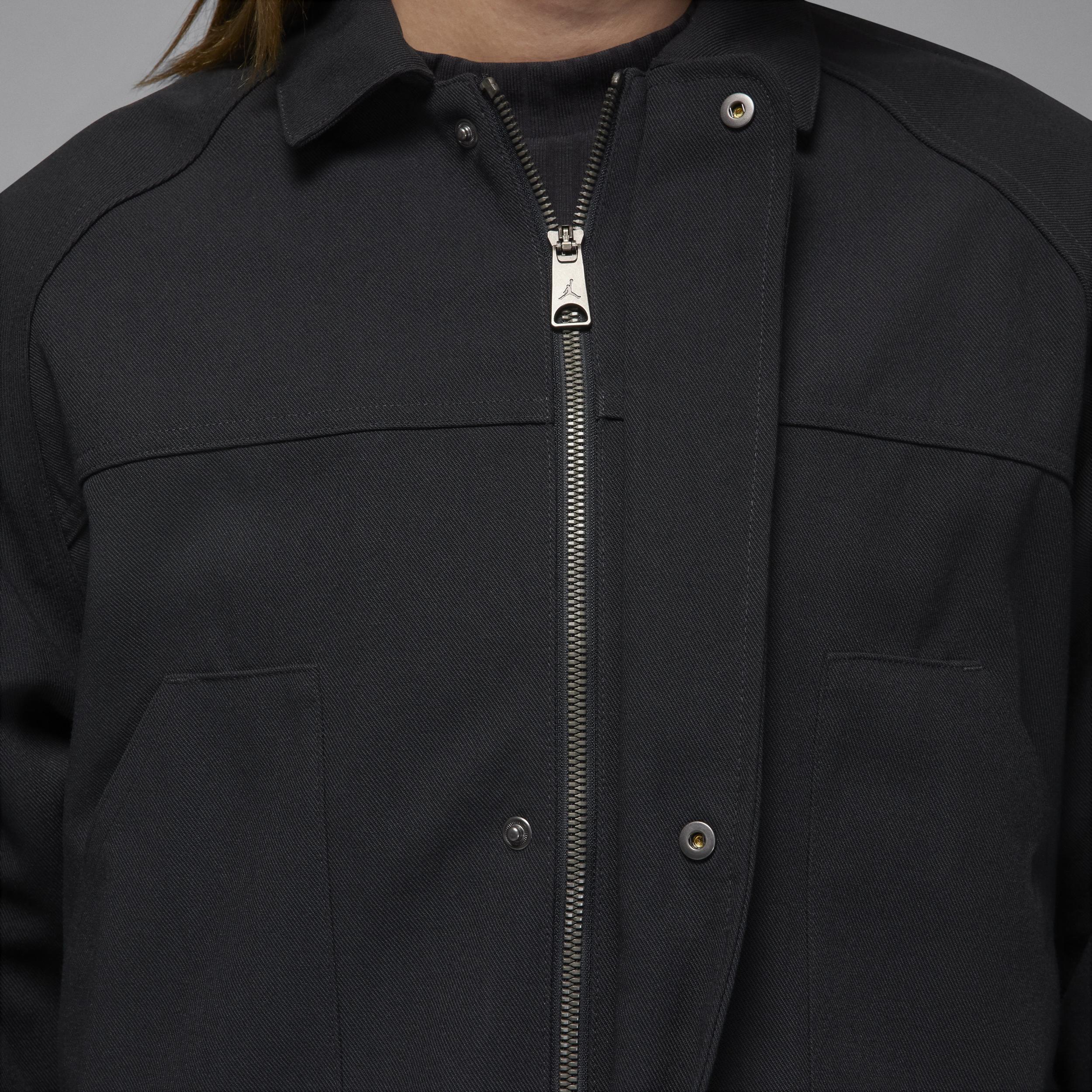 Jordan Womens Jordan NVTY Jacket - Womens Off Noir Product Image