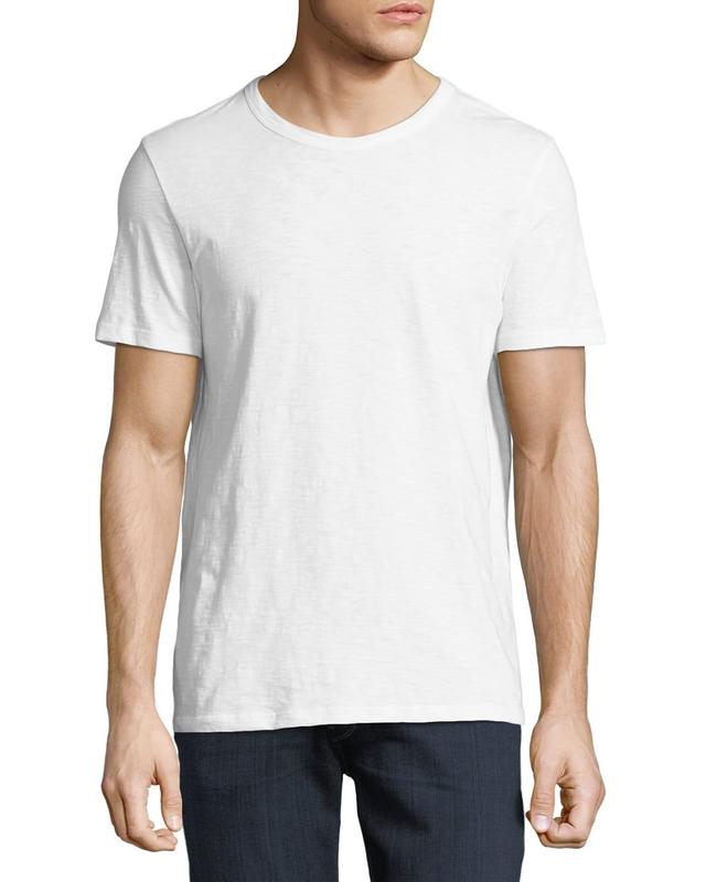 Mens Essential Short-Sleeve Cotton T-Shirt Product Image