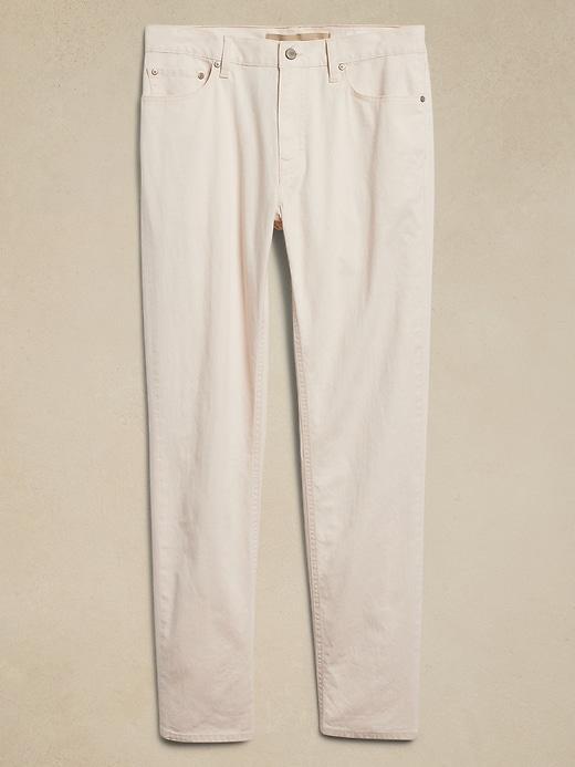 Slim Linen-Blend Five Pocket Pant Product Image