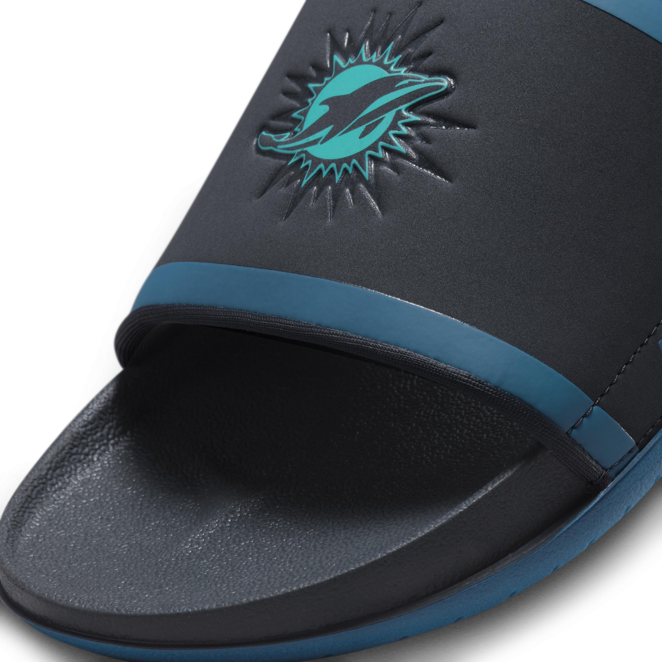 Nike Miami Dolphins Off-Court Wordmark Slide Sandals Product Image