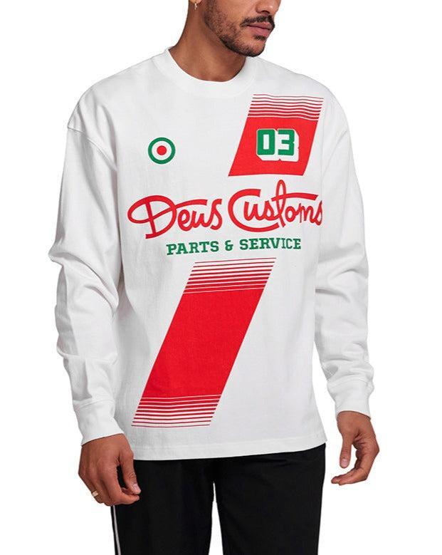 Campaign Long Sleeve Tee - Vintage White Product Image