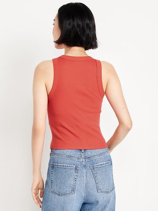 Snug Crop Tank Top Product Image