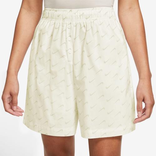 Nike Womens NSW Everyday MOD HR Woven Shorts - Sail/Sail Product Image