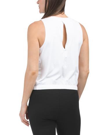 Luxe Micro Jersey Sleeveless Top for Women product image