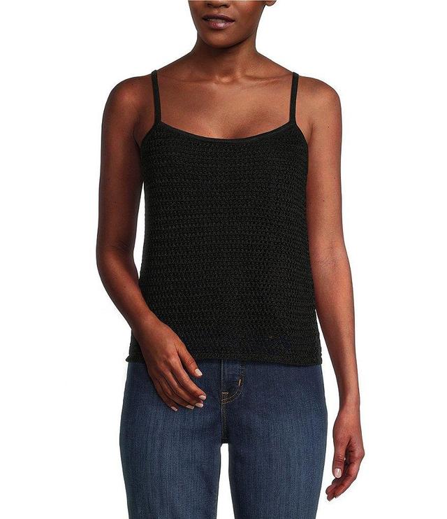 Lauren Ralph Lauren Square Neckline Sleeveless Sweater Tank Top Product Image