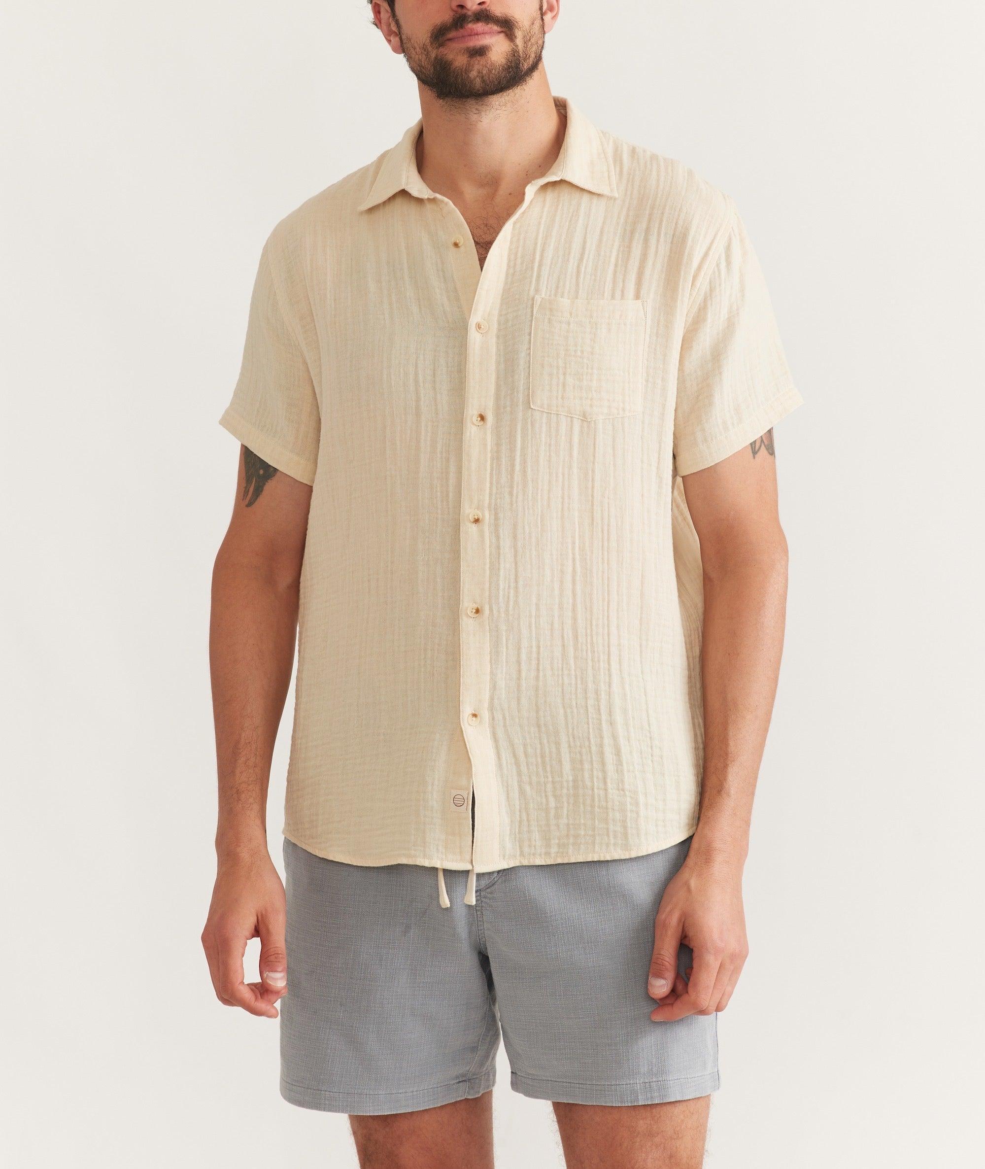 Crinkle Double Cloth  Shirt Product Image