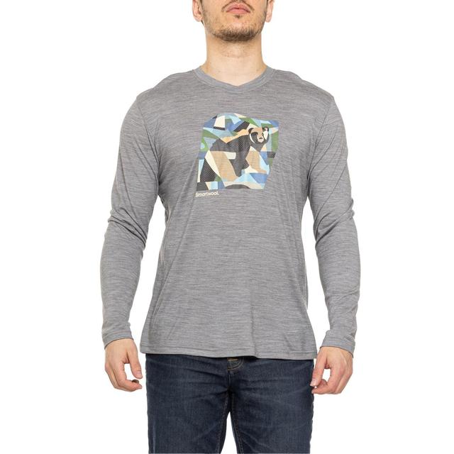 SmartWool Bear Country Graphic T-Shirt - Merino Wool, Long Sleeve Product Image